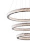 Pendant lamp ANILLO 3 Rings LED 35W BL