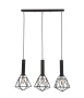 Pendant lamp BLACKBAND 3x Bird Cage With Bar