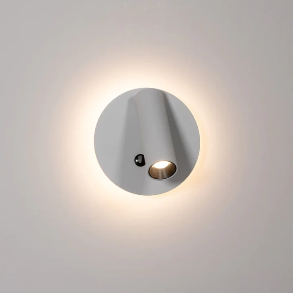 Wall light Lesen WHT LED 2x3W CCT Touch dim Wall light Lesen WHT LED 2x3W CCT Touch dim