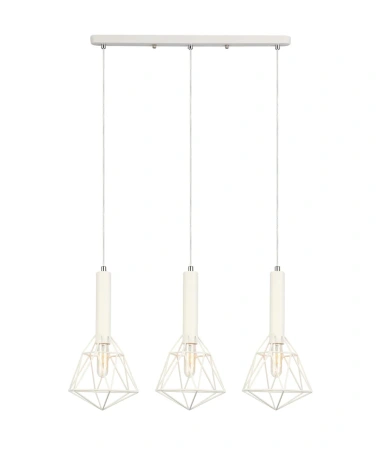 Pendant lamp WHITEBAND 3x Bird Cage With Bar