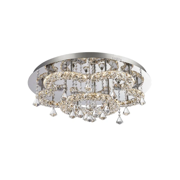 Ceiling lamp Lugos LED 45W CCT Dim D70 CHR remote Ceiling lamp Lugos LED 45W CCT Dim D70 CHR remote