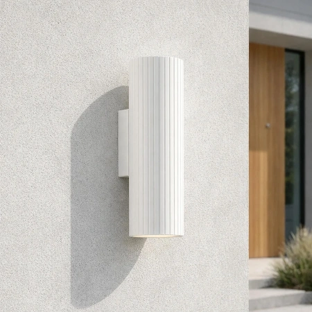 Wall lamp Aurora Concrete GU10 IP65 WH