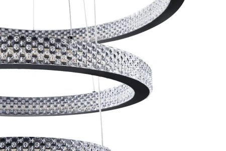 Pendant lamp ANILLO 3 Rings LED 35W BL