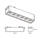 Track Spot Lens Z3030-6.24.CCT.BK 48V 6W WIFI