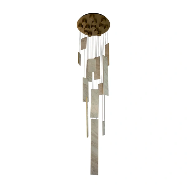 Pendant lamp Astral LED 150W D75 gold