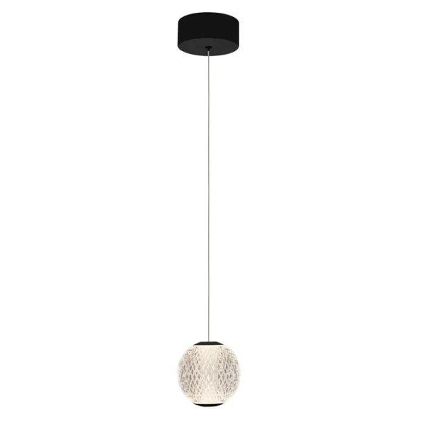 Langdon-1 Light LED Pendant Black 5K Langdon-1 Light LED Pendant Black 5K