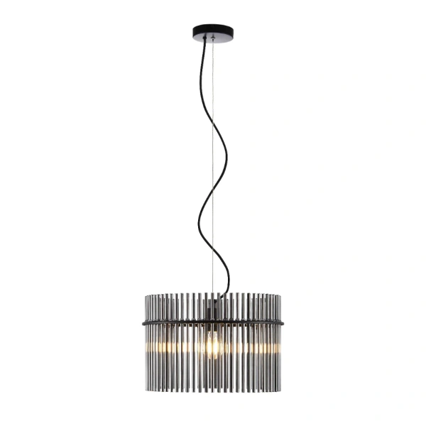 Pendant lamp Quilo 1lt E27 BLK