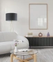 Floor lamp JAMBES-F1 E27 BLK