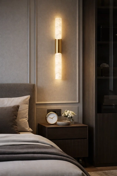 Wall light Aragon W2 Alabaster Spanish Marble LED 10W CCT BRS