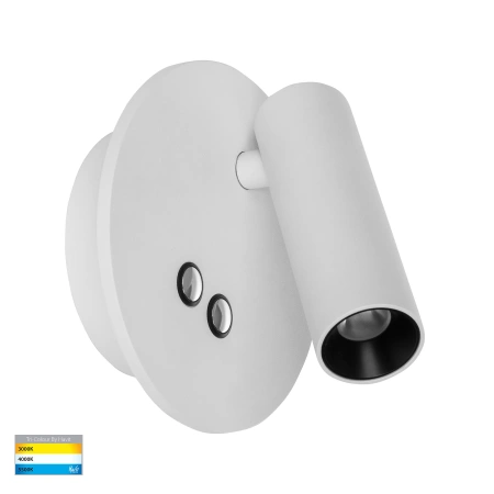 Wall light Lesen WHT LED 2x3W CCT Touch dim