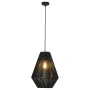 Pendant lamp Hobart E27 BLK