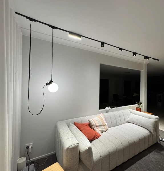 Track Cylinder spotlight Z3020-6.36.30.BK 48V 6W