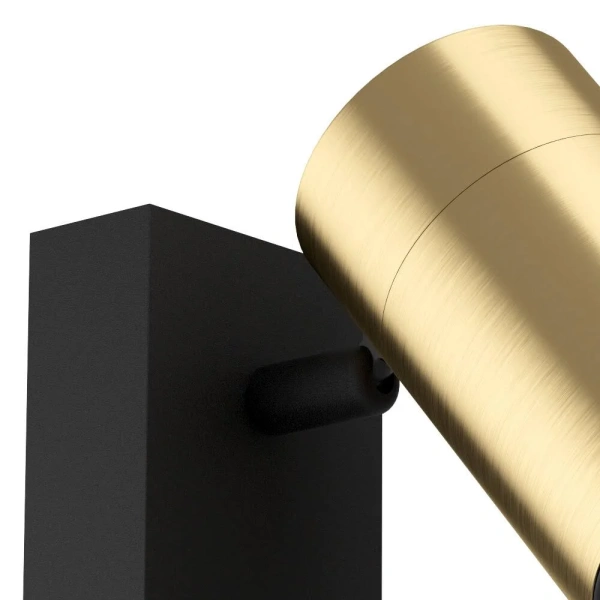 Wall light CUMARIBO 1X5W GU10 4000K BRS MATT-BLK