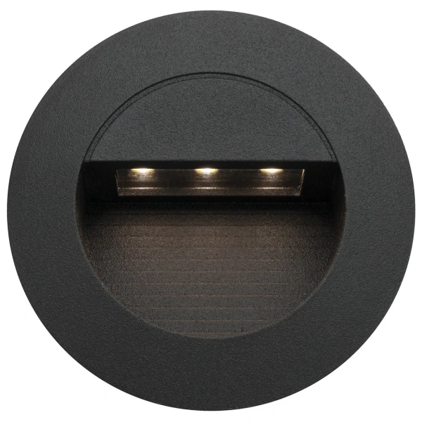 Step light Rye Round LED 1.2W 3K D80 BLK Step light Rye Round LED 1.2W 3K D80 BLK
