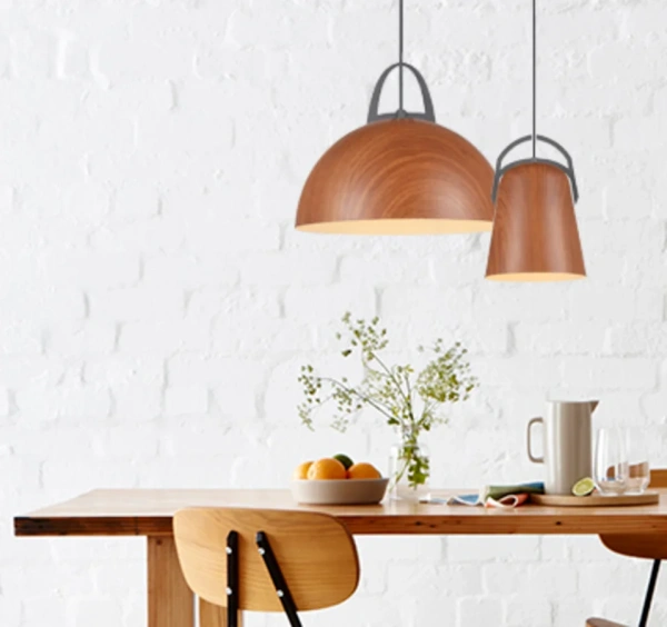 Pendant lamp LEGNA4 E27 grey