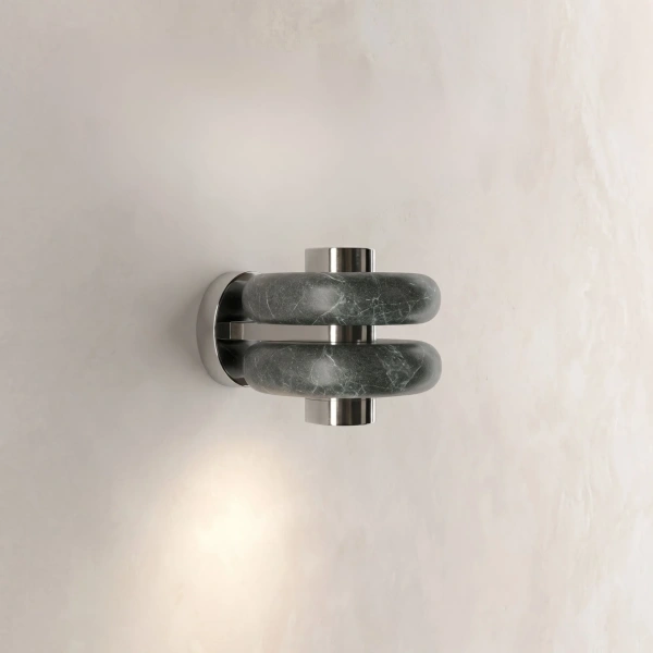 Wall lamp Aro Marble LED 6W Verde Tikal