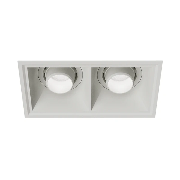 Recessed downlight Shift 2 rectangle adjustable LED 20W 3K WHT Recessed downlight Shift 2 rectangle adjustable LED 20W 3K WHT