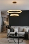 Pendant lamp Coronet 2 Alabaster Spanish Marble LED 78W BRS