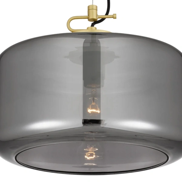 Pendant lamp KOROVA Large E27 BRSM