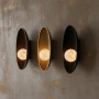 Wall light Vellor Alabaster Marble LED D135 BLK
