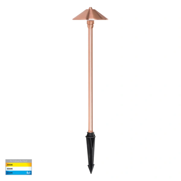 Garden light Bitta Solid Copper 3w LED HV1453T-CP IP65