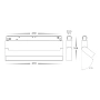 Track opal spotlight HCP-1029107 BK 48V 10W