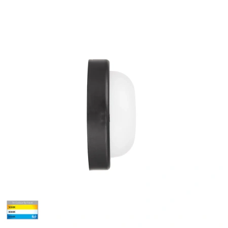 Wall or Ceiling light Muovi Small HV3523T-BLK 7W TRI Colour Dimmable