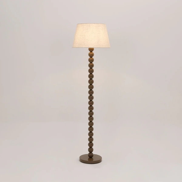 Floor lamp Pearl Orb E27 TOFFEE