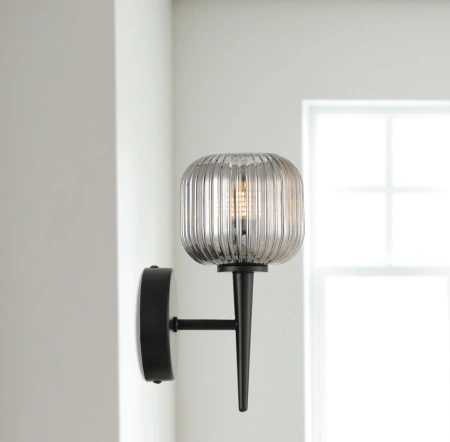 Wall light BOBO 1 G9 H22 BK