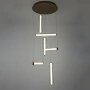 Pendant lamp Bruno 6 LED D80 BRZ