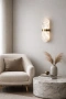 Wall light Andorra Alabaster Spanish Marble LED 8W BRS
