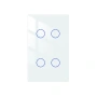 Wall Switch 4 Gang Zigbee Wifi WHT