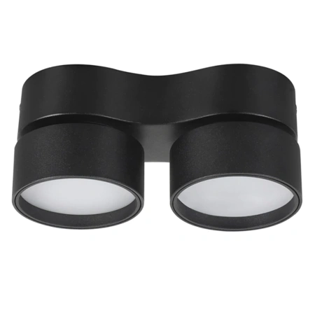 Downlight Diaz Trio LED Twin Head 24W BLK