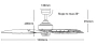 Ceiling fan Kewarra D52 AC BR