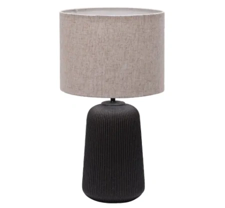 Table lamp Serena E27 BLK