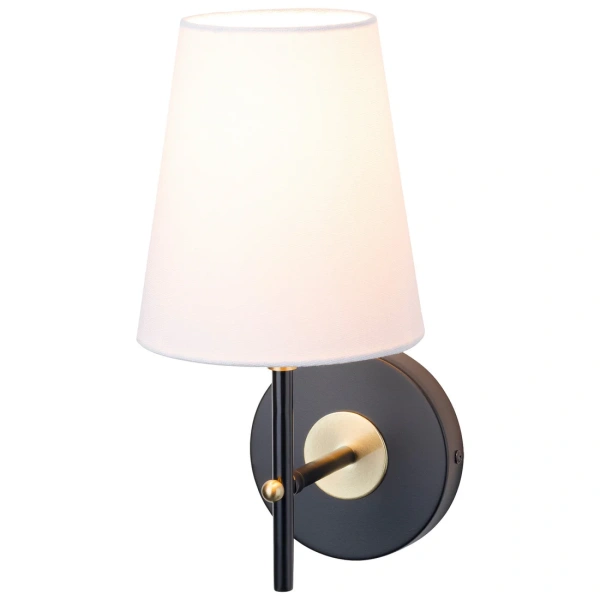 Wall light Wilshire E27 BLK