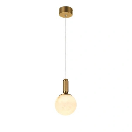Pendant lamp Saturn Alabaster Spanish Marble LED 11W 3K BRS