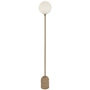 Floor lamp GINA E27 D200 H1500 SWT BEIGE TRAVERTINE