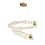 Pendant lamp Cloud 2 P52 LED 45W 3CCT BRS