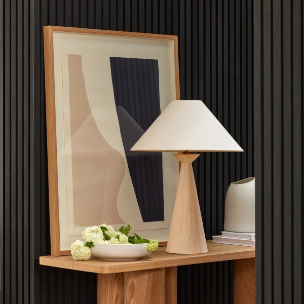 Table lamp Emba E27 White