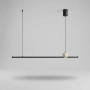 Pendant lamp Rivo Travertine L180 3CCT LED BL