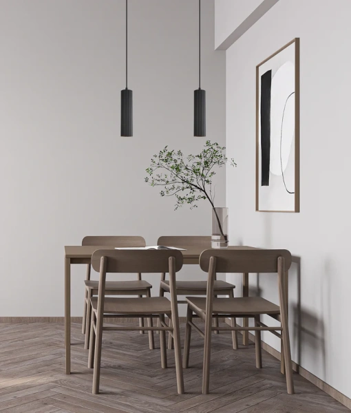 Pendant light KOLONNE 01 GU10 D6.5 BLK Pendant light KOLONNE 01 GU10 D6.5 BLK