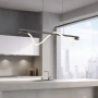 Pendant lamp Taft 120 LED 30W 3K GR