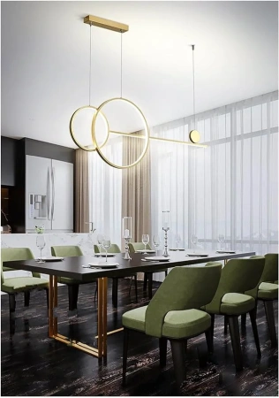 Pendant lamp BICI-3 BLACK