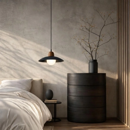 Pendant lamp Vanta Travertine G9 BL