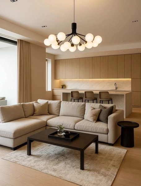 Pendant lamp Moza S18 BK