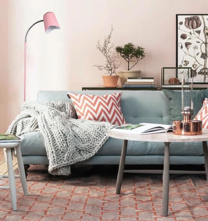 Floor lamp PASTEL24FL E27 Pink