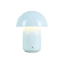 Table Lamp Mushroom LED CCT Dim Rechargeable Pale Blue