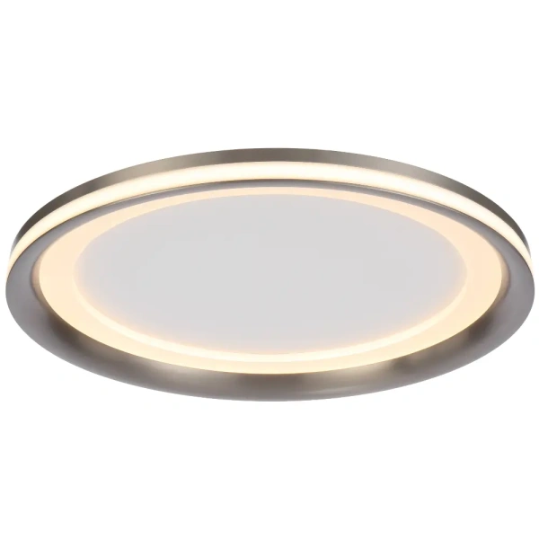 Ceiling light FULCRUM 40CM 40w LED 3K DIM PEARL GREY
