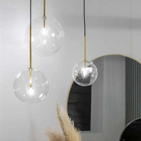 Pendant lamp Equinoxe SP1 D20 LED G4 2W BRS